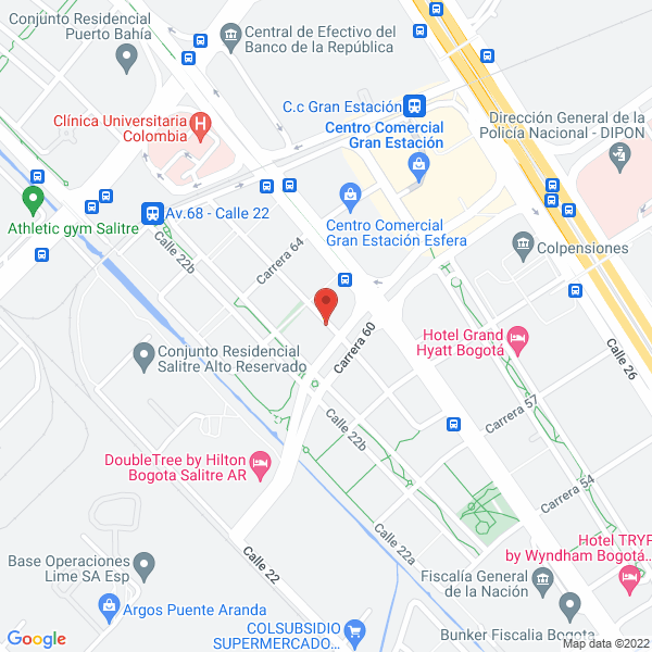 Mapa de Organista Mendez Escobar Alvaro