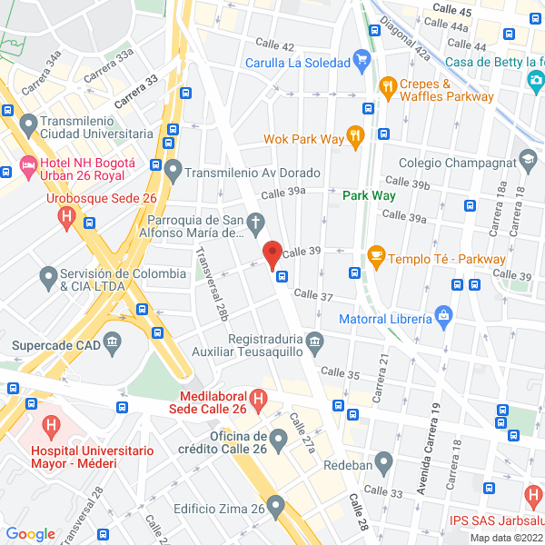 Mapa de Arteck Soluciones Arquitectónicas S.A.S.