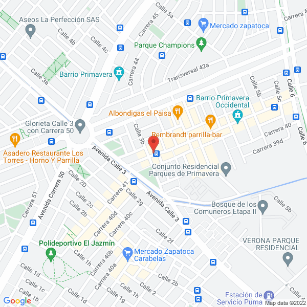 Mapa de Amado Ligia