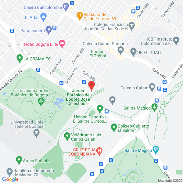 Mapa de Bogotana De Mudanzas Ltda.