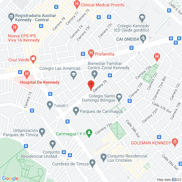 Mapa de Boli Besitos