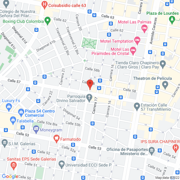 Mapa de Búho Seguridad Ltda.