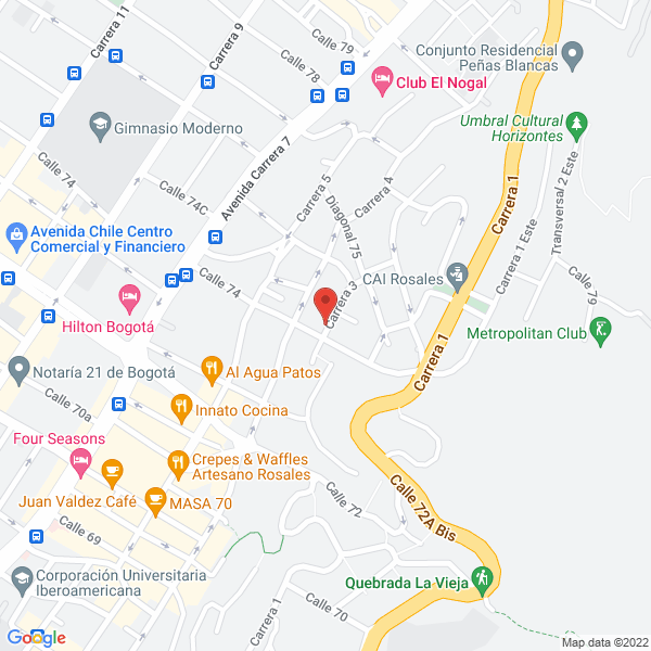 Mapa de Bulldog Mercadeo Directo S.A.S.