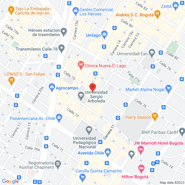 Mapa de Bundeseg Consultores De Seguros Ltda.