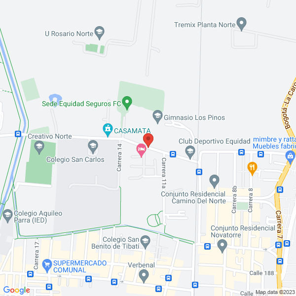 Mapa de Business Process Outsourcing And Offshoring Colombia S.A.S.