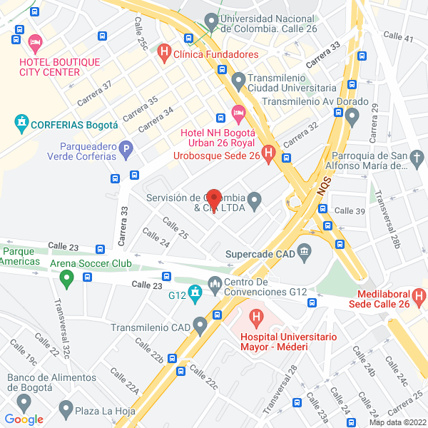 Mapa de C I Glo Red Enterprise Ltda.