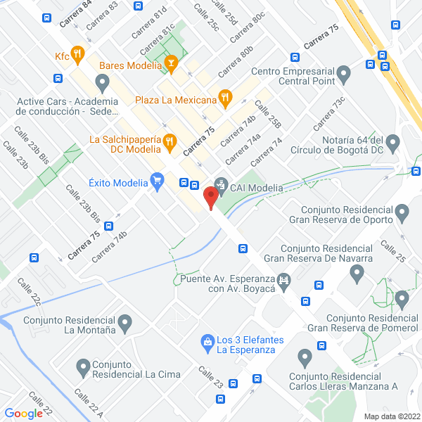 Mapa de Banquetes López