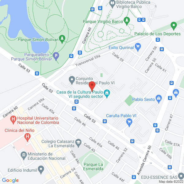 Mapa de Banquetes Palo Santo