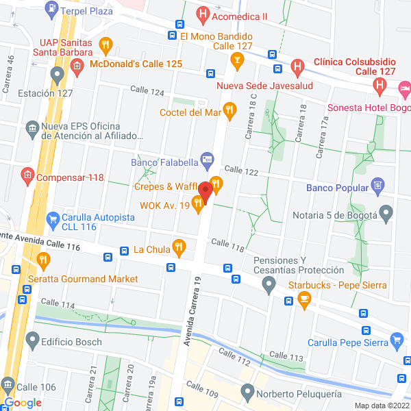 Mapa de Basa Ingeniería S.A.