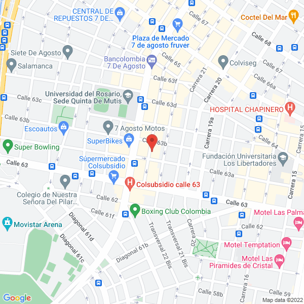 Mapa de Bernal Prada José A
