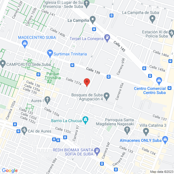 Mapa de Bgas Construcciones S.A.S.