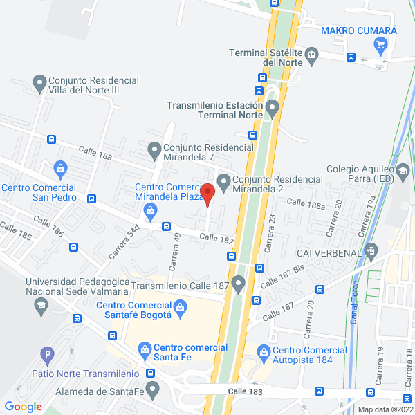 Mapa de Bienestar Masajes Profesionales