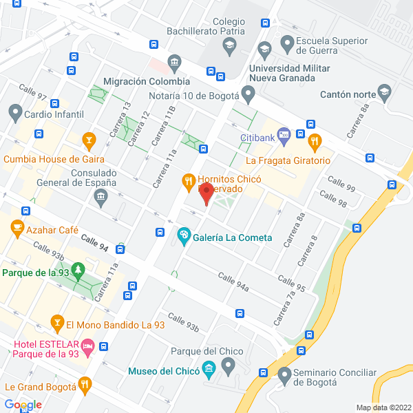 Mapa de Aviomar S.A.