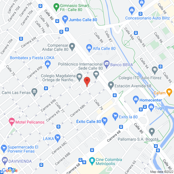 Mapa de C. Moreno Hnos
