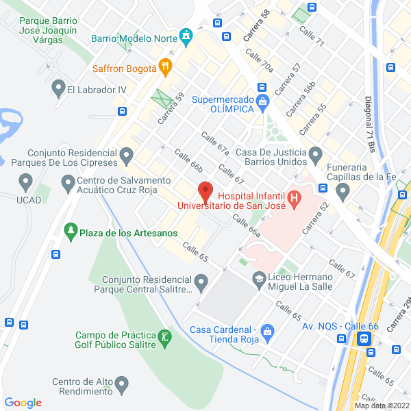 Mapa de C.C.M Soluciones