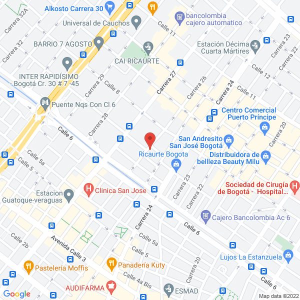 Mapa de Cemapo Ltda. C.I.