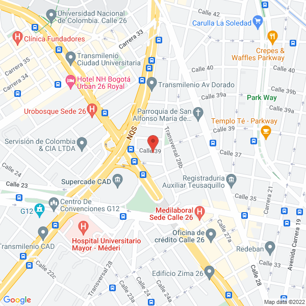 Mapa de Cencad