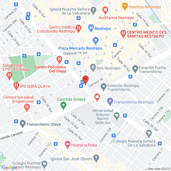 Mapa de Cencosistemas