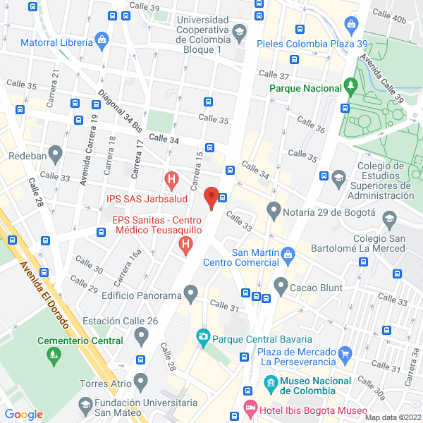 Mapa de Camucol