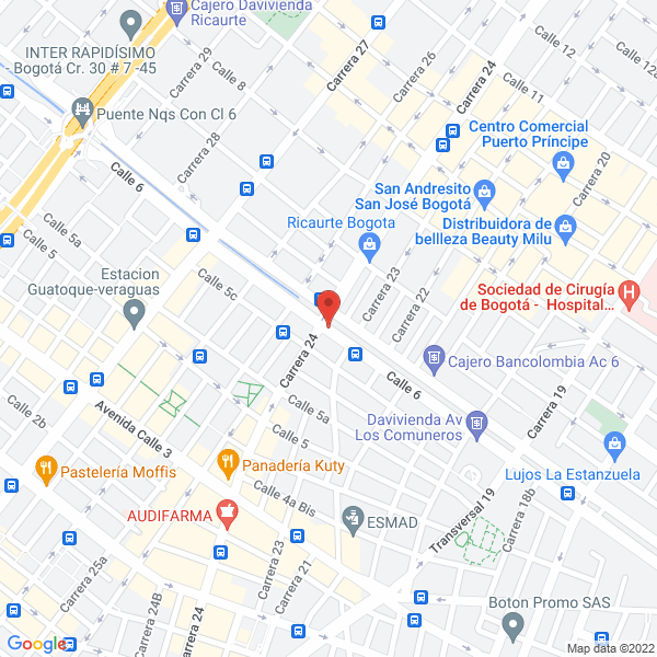 Mapa de Cartones Papeles Y Corrugados