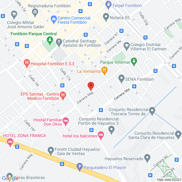 Mapa de Centak Andina S.A.S.