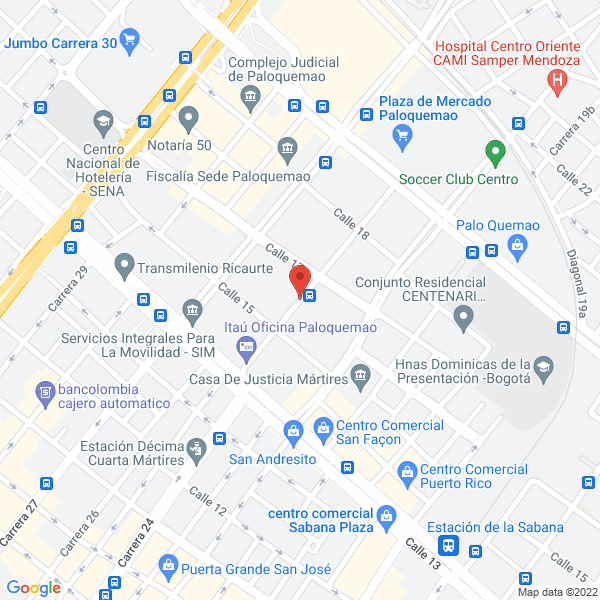 Mapa de Casafer Ltda.