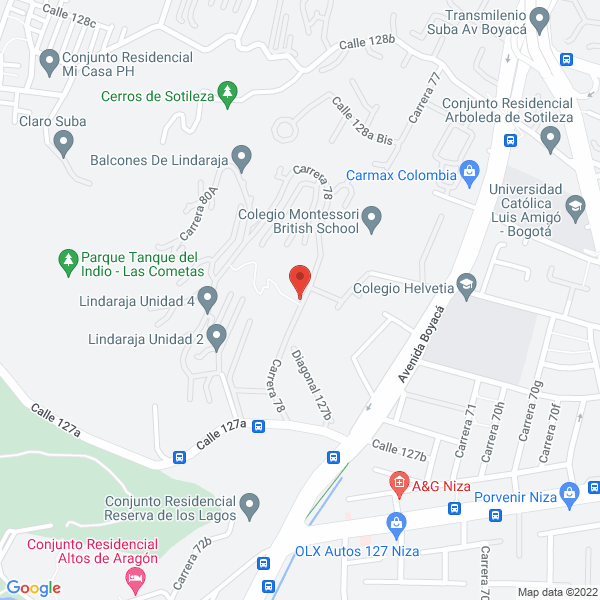 Mapa de Casanegra S.A.S.