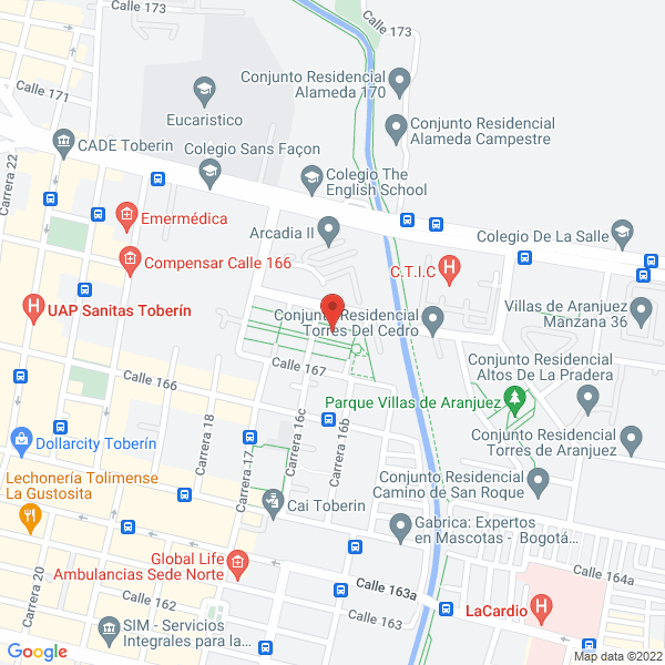 Mapa de Casas De Modas Gloria