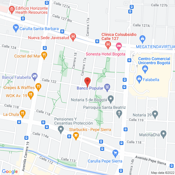 Mapa de Casa Comercial La Mejor