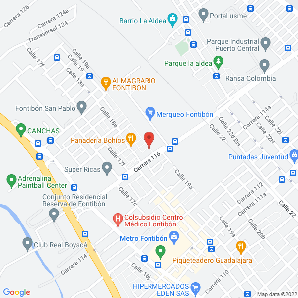 Mapa de Cargo Transfer S.A.S