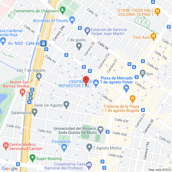 Mapa de Carmóviles S.A.S.