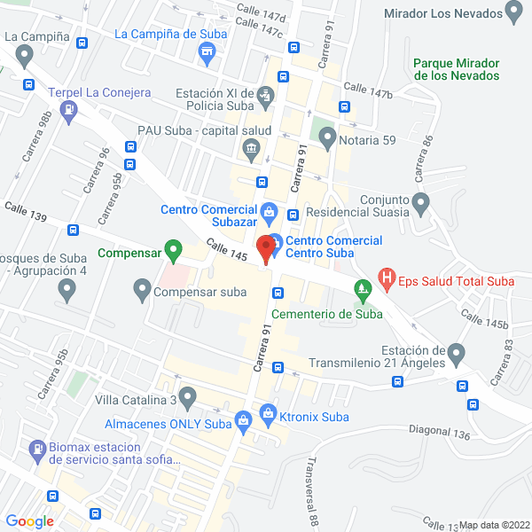 Mapa de Claudia Wills