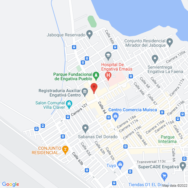 Mapa de Clínica De Estetica Dental