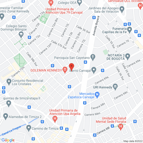 Mapa de Cerrojos Master Ltda.