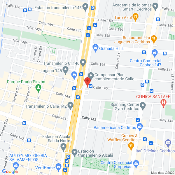 Mapa de Cesar Barón E.U.