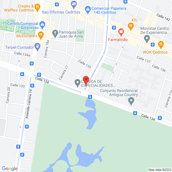 Mapa de Cesar Prieto Consultores Ltda.