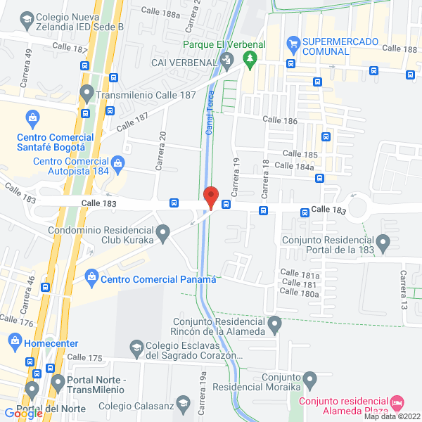 Mapa de Centro Integral De Movimientos Anormales Y Dolor Cimad S.A.S.