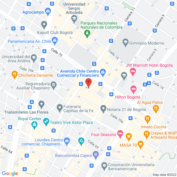Mapa de Colprecom S.A