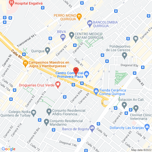 Mapa de Colsopartes S.A.S.
