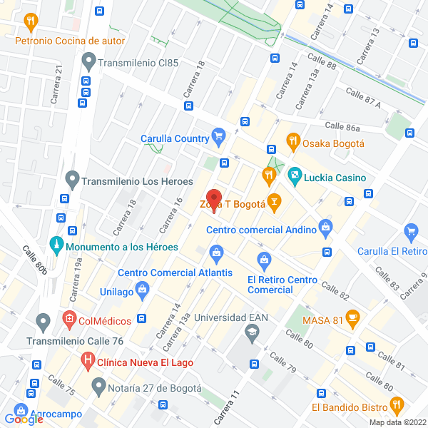 Mapa de Restaurante Combi Pollo
