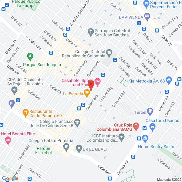 Mapa de Comercializadora Espindola & Cía. Ltda.