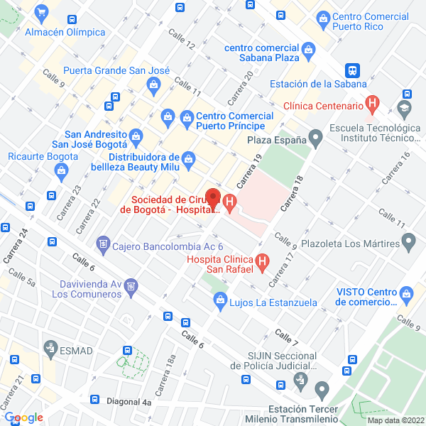 Mapa de Comercializadora Impormotor S.A.S.