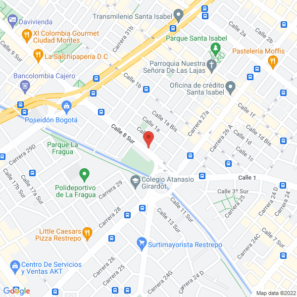 Mapa de Comercializadora Ca Y Rb S.A.S.