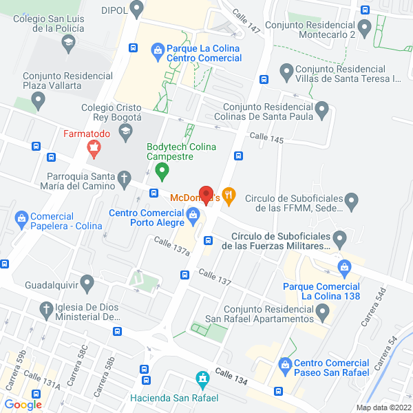 Mapa de Comercializadora Jipoli De Colombia S.A.S.