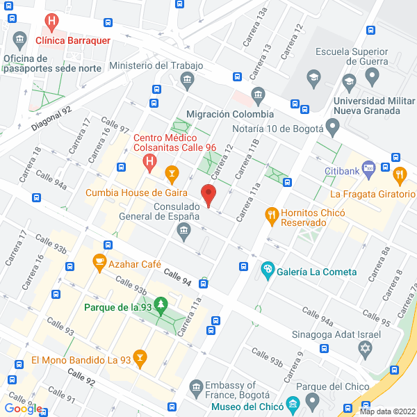 Mapa de Cigarrería 11 B