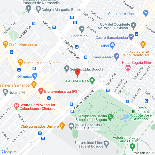 Mapa de Cigarrería Maes