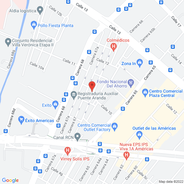 Mapa de Cipro Compañia De Ingenieria & Proyectos