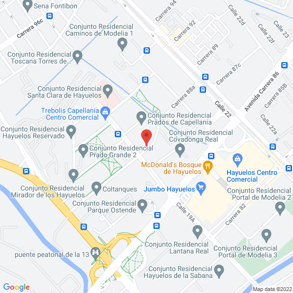 Mapa de Comercializadora Sushimar Sas