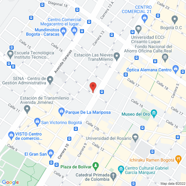 Mapa de Comfuredes S.A.S.