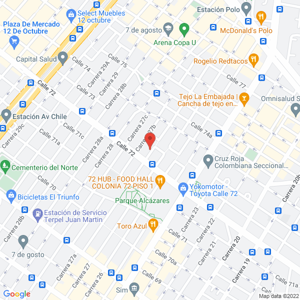 Mapa de Commercial Metering S.A.S